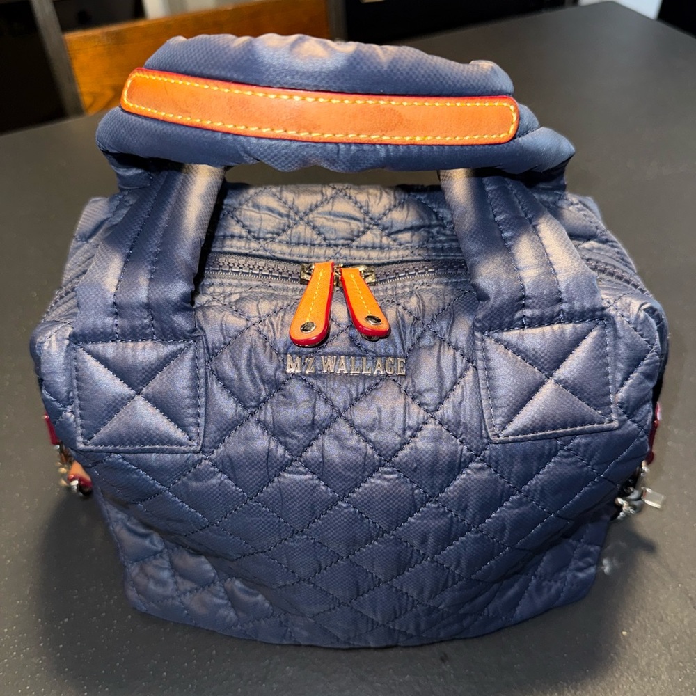 MZ Wallace small Sutton Quilted Bag with pouch
